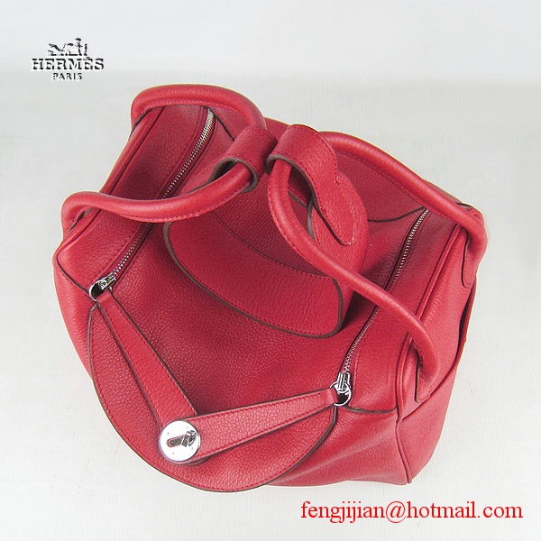 Hermes Women Shoulder Bag Red 6208 Hermes Women Shoulder Bag Red 6208